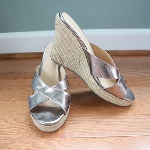 Kelsi Dagger Bella Pewter Wedges 9